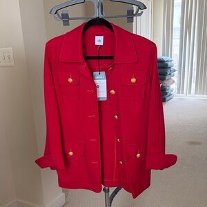 CAbi Broadcast Jacket - Chic Red Women's Jacket